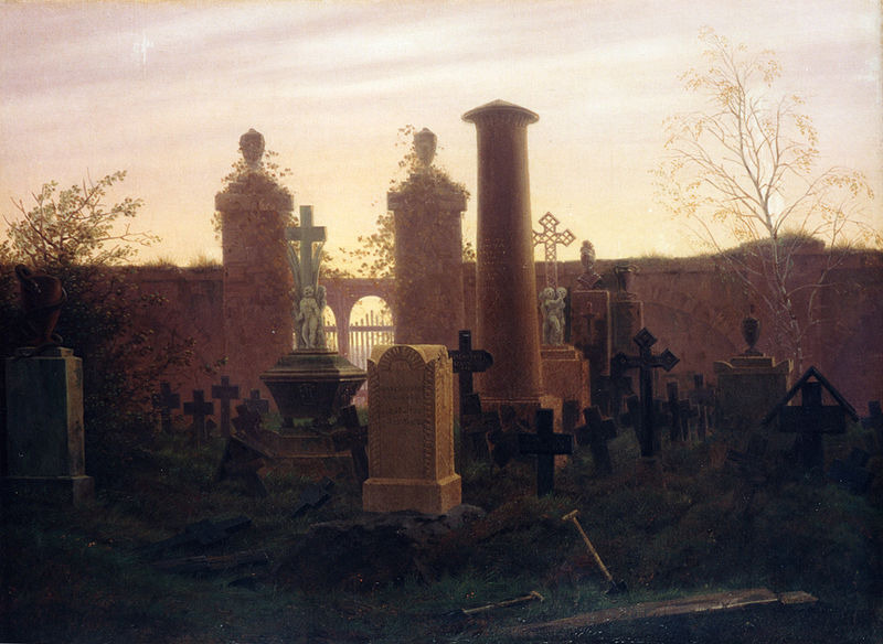 Caspar David Friedrich Kegelgens Grab